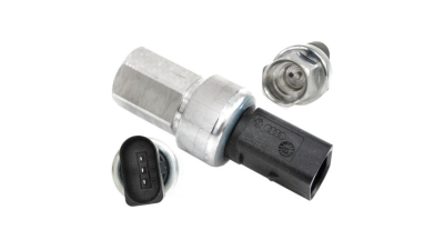 Senzor presiune AC Audi Q3 (8U), 2011-, Q7 (4L), 2005-2015, TT, 2006-2014, motor benzina, diesel, cu 3 pini, M10x1.25, 