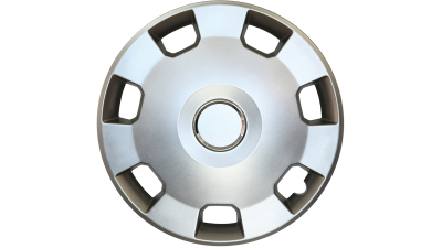 Set capace roti Opel Corsa C, pe 14 inch, culoare Silver, 14-207