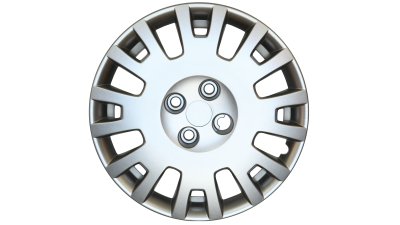 Set capace roti 15 inch tip Peugeot, culoare Silver 15-322 
