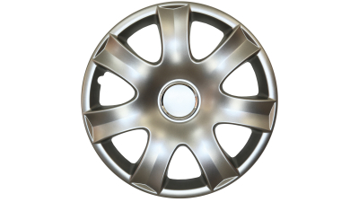 Set capace roti Peugeot 207, pe 15 inch, culoare Silver, 15-326
