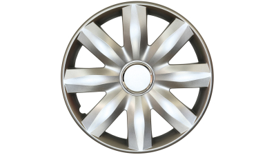 Set capace roti 14 inch tip Renault, culoare Silver 14-221
