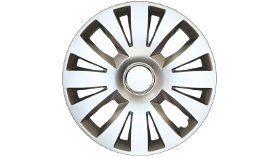 Set capace roti Renault Clio, pe 15 inch, culoare Silver, 15-324