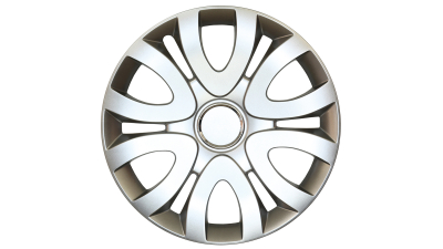 Set capace roti Renault Clio, pe 15 inch, culoare Silver, 15-330