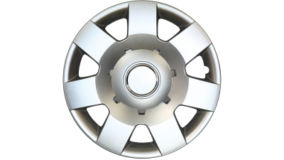 Set capace roti Skoda Fabia, pe 14 inch, culoare Silver, 14-219