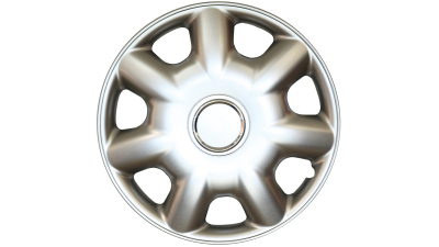 Set capace roti Toyota Corolla, pe 14 inch, culoare Silver, 14-218