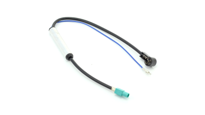 Adaptor antena	1 x fakra-z(tata) - phantom power supply (activ) -> iso(tata) audi - Mercedes-benz - Seat - Skoda - vw citroen - peugeot, 1 buc., CSA-18A