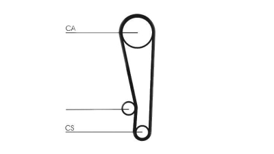 Kit distributie CONTITECH CT1013K1 Kia Picanto (Ba) I10 (Pa) Getz (Tb) Atos Prime (Mx) Atos (Mx)