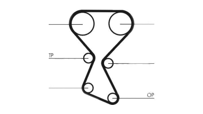 Curea de distributie CONTITECH CT1027 Hyundai Santa Fé 1 (Sm) Sonata 4 (Ef) Trajet (Fo) Magentis (Gd)