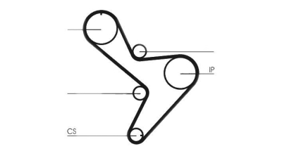 Kit distributie CONTITECH CT1034K1 Iveco Daily 3 Caroserie Inchisa/Combi Daily 2 Platou / Sasiu Master 2 Caroserie (Fd) Daily 3 Platou / Sasiu Movano Combi (J9) Daily 2 Caroserie Inchisa/Combi Movano 