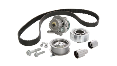 Kit distributie + pompa apa CONTITECH CT1044WP1 Vw Polo Classic (6Kv2) Golf 4 (1J1) Caddy 2 Caroserie (9K9A) Caddy 2 Combi (9K9B) Bora Combi (1J6) Golf 4 Variant (1J5) New Beetle (9C1, 1C1) Octavia Co