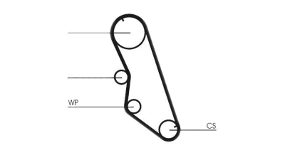 Curea de distributie CONTITECH CT754 Peugeot 309 2 (3C, 3A) 405 1 (15B) 205 2 (20A/C) Zx Break (N2) Ulysse (220) Zeta (220) 205 1 Cabriolet (741B, 20D) 405 2 (4B) 306 Hatchback (7A, 7C, N3, N5) 306 (7