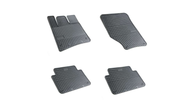 Set covorase auto din cauciuc Audi Q7 (4L) 2005-2015, presuri BestAutoVest, negre, 4 buc