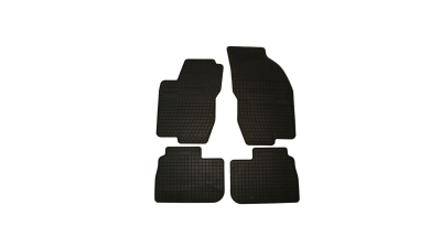 Set covorase auto din cauciuc Alfa Romeo 156 1997-2006, presuri BestAutoVest, negre, 4 buc