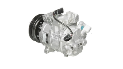 Compresor aer conditionat Audi A4 (B6), 01.2003-05.2003, motorizare 1.9 TDI, 74kw, diesel, rola curea 110 mm, 4 caneluri, de tip Denso: 6SEU12C