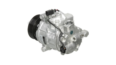 Compresor aer conditionat Audi A4 (B8), 2008-2015, motor 2.7 TDI, 140kw, 3.0 TDI, 155kw, diesel; A4/A4 Allroad (B8), 2008-2015, motorizare 3.0 TDI, 176kw, diesel, rola curea 100 mm, 6 caneluri, de tip Denso: 6SEU14C