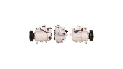Compresor aer conditionat Audi A6/A6 Allroad (C6), 2004-2012, motor 2.7 TDI, 120kw/140kw, 3.0 TDI, 155kw/176kw, diesel, rola curea 110 mm, 6 caneluri, de tip Denso: 6SEU14C