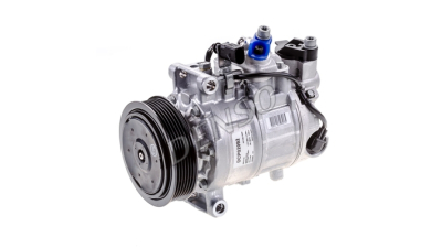 Compresor aer conditionat Audi A4 (B8), 06.2008-03.2012, motorizare 3.0 TDI, 150kw/155kw, diesel, rola curea 110 mm, 6 caneluri, de tip Denso: 6SEU14C