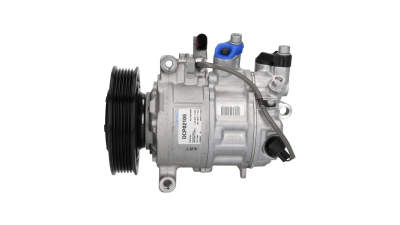 Compresor aer conditionat Audi A4 (B8), 03.2012-12.2015, motor 3.0 V6k TFSI, 200kw/245kw, benzina; A4 (B9/8W), 05.2015-, 3.0 TDI, 200kw, diesel, rola curea 125 mm, 6 caneluri, de tip Denso: 6SES14C