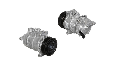 Compresor aer conditionat Audi A4 (B9/8W), 2015-, motorizare 1.4 TFSI, 110kw, benzina, rola curea 115 mm, 6 caneluri, de tip Denso: 6SES14C