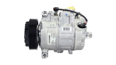 Compresor aer conditionat BMW Seria 1 E87/E88/E81/E82, 2004-2011, motorizare 2.0 d, diesel 116d, 118d, 120d, 123d, , rola curea 110 mm, 6 caneluri, de tip Denso: 6SEU14C