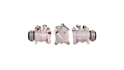 Compresor aer conditionat BMW Seria 1 F20/F21, 2011-2019, motorizare 116d; 1.5 D, diesel; 118d/120d; 2.0 d, diesel, rola curea 110 mm, 6 caneluri, de tip Denso: 6SBU14A