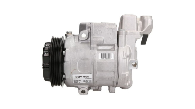 Compresor aer conditionat Mercedes Clasa A (W168), 01.2001-06.2003, A140 Automatik; motor 1.6, 60kw, benzina, rola curea 110 mm, 5 caneluri, de tip Denso: 6SEU12C
