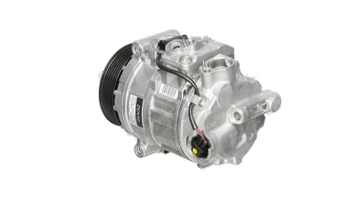 Compresor aer conditionat Mercedes Clasa C (W203), 2000-2007, motor C200 CDI/C220 CDI; 2.1 CDI, 75kw/85kw, 105kw/110kw, diesel, rola curea 110 mm, 6 caneluri, de tip Denso: 7SEU17C