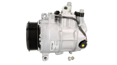 Compresor aer conditionat Mercedes Clasa C (W203), 2000-2007, motor C320 CDI; 3.0 CDI, 165kw, diesel, rola curea 100 mm, 7 caneluri, de tip Denso: 6SEU16C