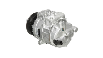Compresor aer conditionat Audi A3 (8P), 07.2003-05.2009, motorizare 3.2 V6, benzina, rola curea 110 mm, 6 caneluri, de tip Denso: 7SEU17C