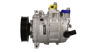 Compresor aer conditionat Audi A3 (8L), 1996-2003, motorizare 1.9 TDI, 74kw/96kw, diesel, rola curea 110 mm, 6 caneluri, de tip Denso: 7SEU17C