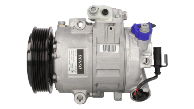 Compresor aer conditionat Seat Cordoba (6L), 04.2003-05.2004, motorizare 1.6, 74kw, benzina, rola curea 110 mm, 6 caneluri, de tip Denso: 6SEU17C