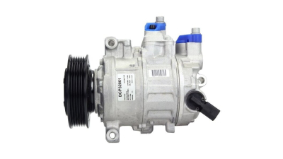 Compresor aer conditionat Audi A4 (B8), 06.2008-03.2012, motorizare 1.8 TFSI/2.0 TFSI, benzina, rola curea 110 mm, 6 caneluri, de tip Denso: 6SEU14C