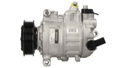Compresor aer conditionat VW Amarok (N817), 03.2012-10.2012, motorizare 2.0 TDI, 90kw, diesel, rola curea 100 mm, 5 caneluri, de tip Denso: 6SEU14