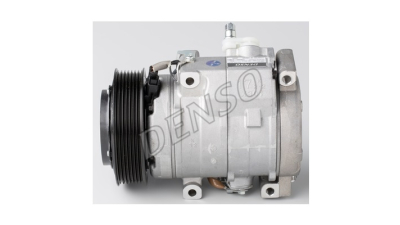 Compresor aer conditionat Toyota Land Cruiser 120, 2002-2009, motor 3.0 D-4D, 120kw/127kw, 3.0 TD, 96kw, diesel, rola curea 120 mm, 7 caneluri, de tip Denso: 10S17C