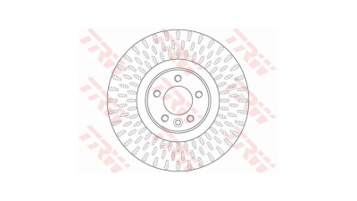 Disc frana TRW DF6508S, Fata