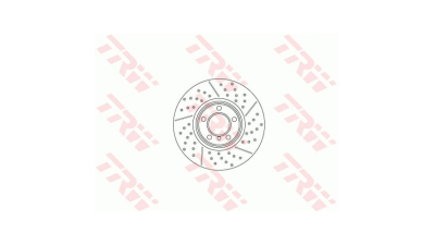 Disc frana TRW DF6604S, Fata