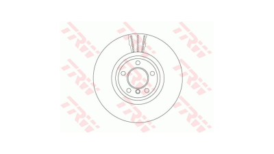 Disc frana TRW DF6615S, Fata