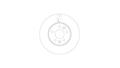 Set discuri frana TRW DF6751S