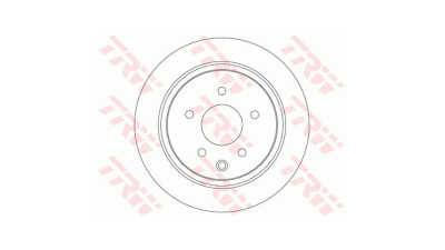 Disc frana Nissan Juke, 06.2010-2019, Nv200, 07.2010-, Pulsar, 08.2012-, Qashqai, 12.2006-12.2013, TRW