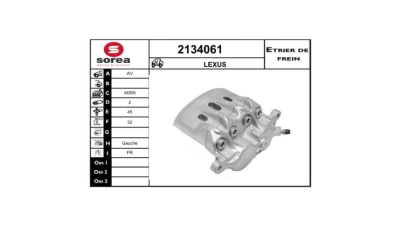 Etrier disc frana EAI 2134061