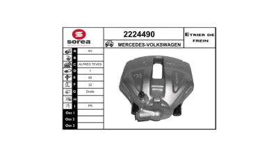 Etrier disc frana EAI 2224490