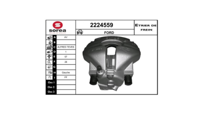 Etrier disc frana EAI 2224559
