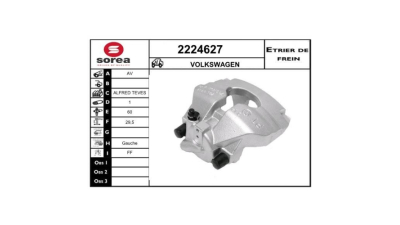 Etrier disc frana EAI 2224627