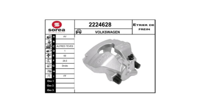 Etrier disc frana EAI 2224628