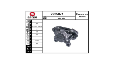 Etrier disc frana EAI 2225071
