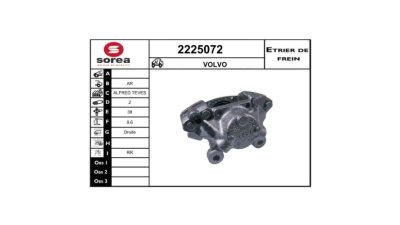 Etrier disc frana EAI 2225072