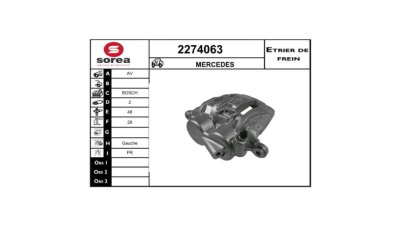 Etrier disc frana EAI 2274063