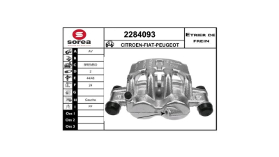 Etrier disc frana EAI 2284093