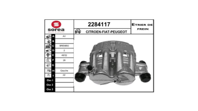 Etrier disc frana EAI 2284117