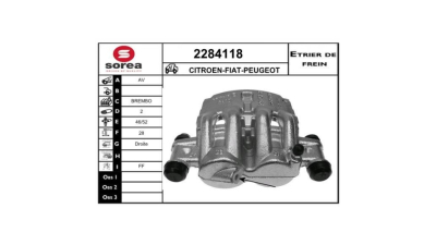 Etrier disc frana EAI 2284118